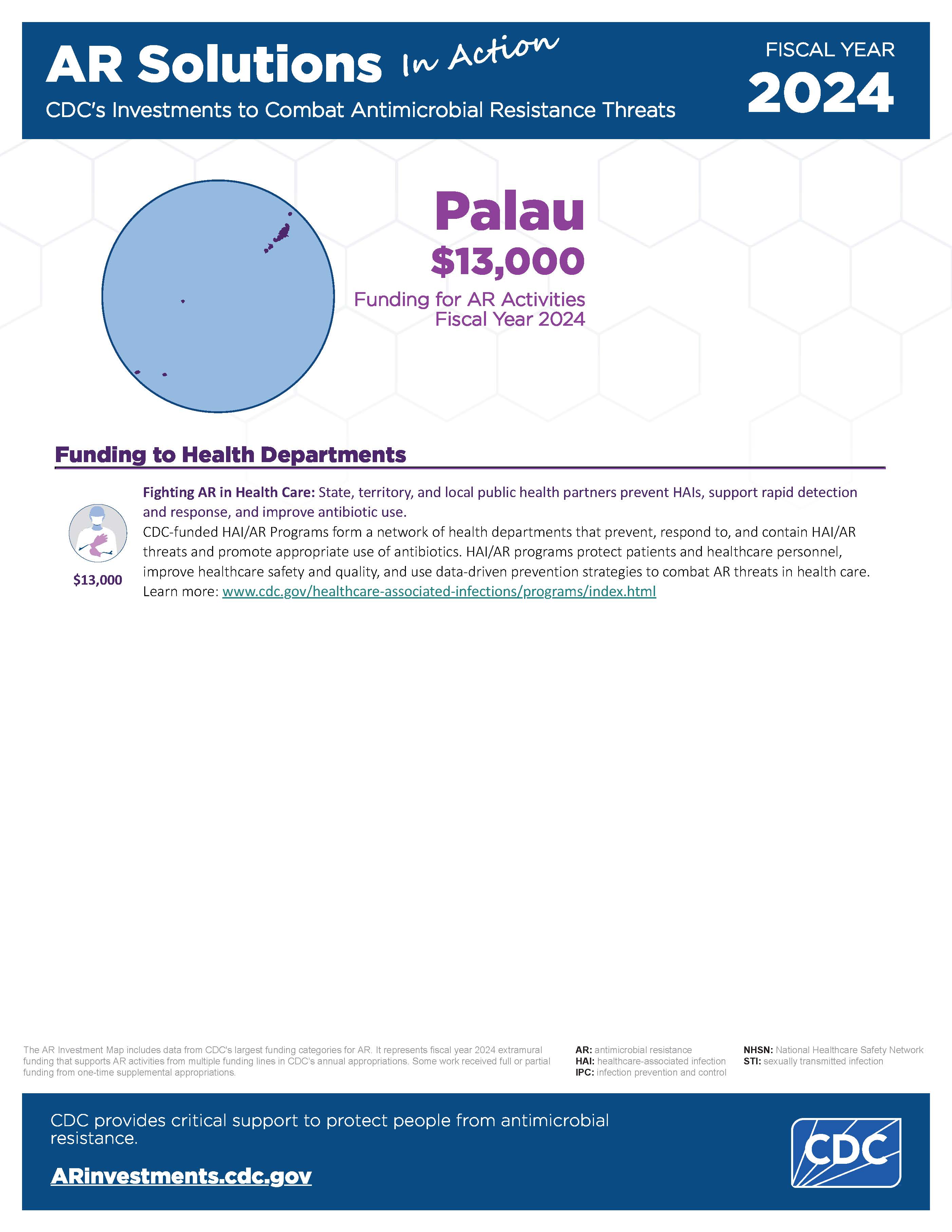 View Factsheet for Palau. Opens in new window